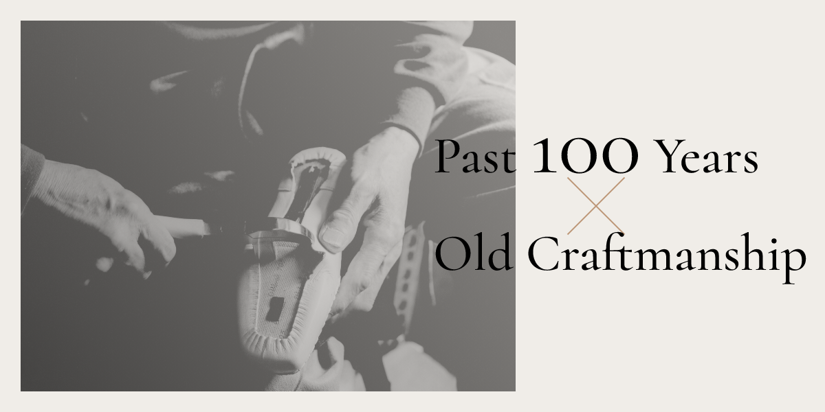 BARCLAYのこだわり Past 100Years × Old Craftmanship