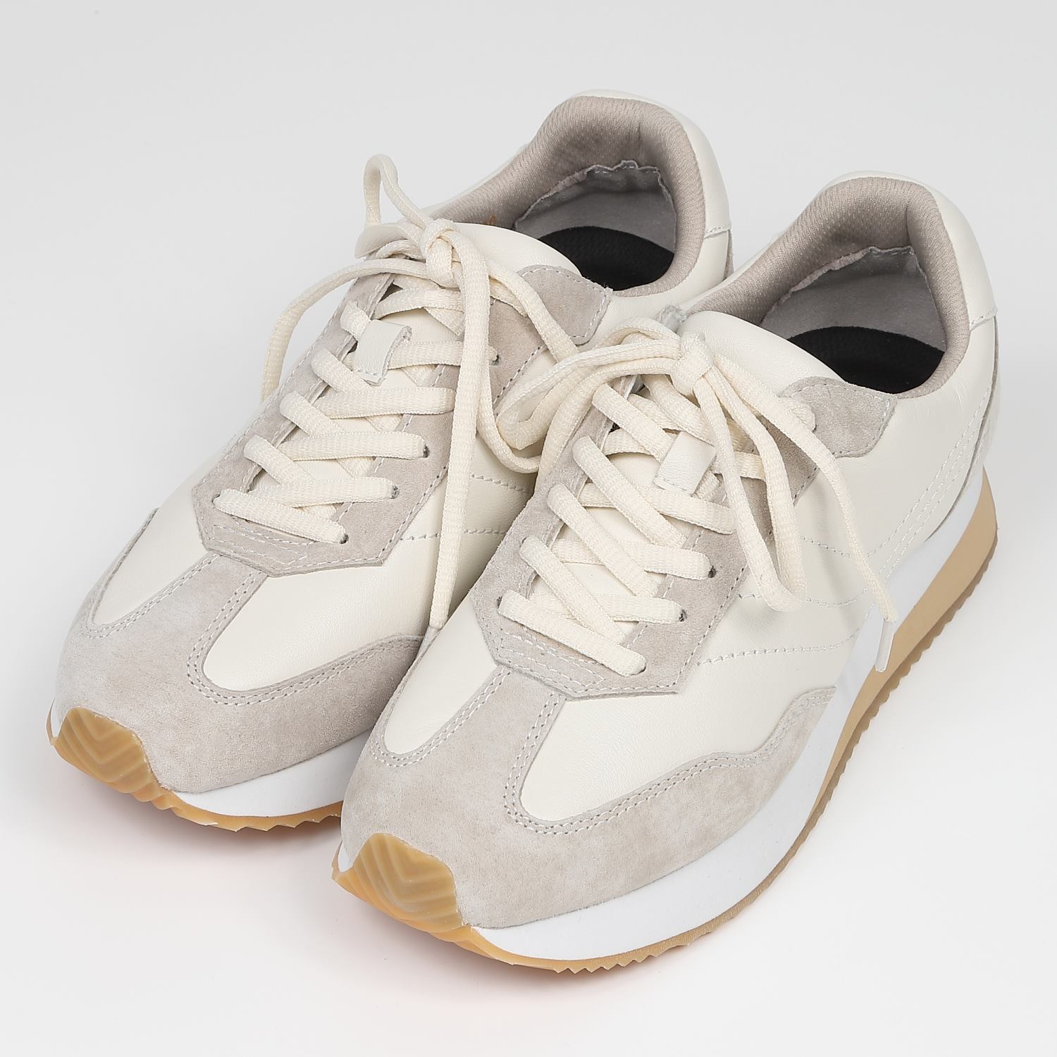 BARCLAYボリュームソールスニーカー　ホワイト