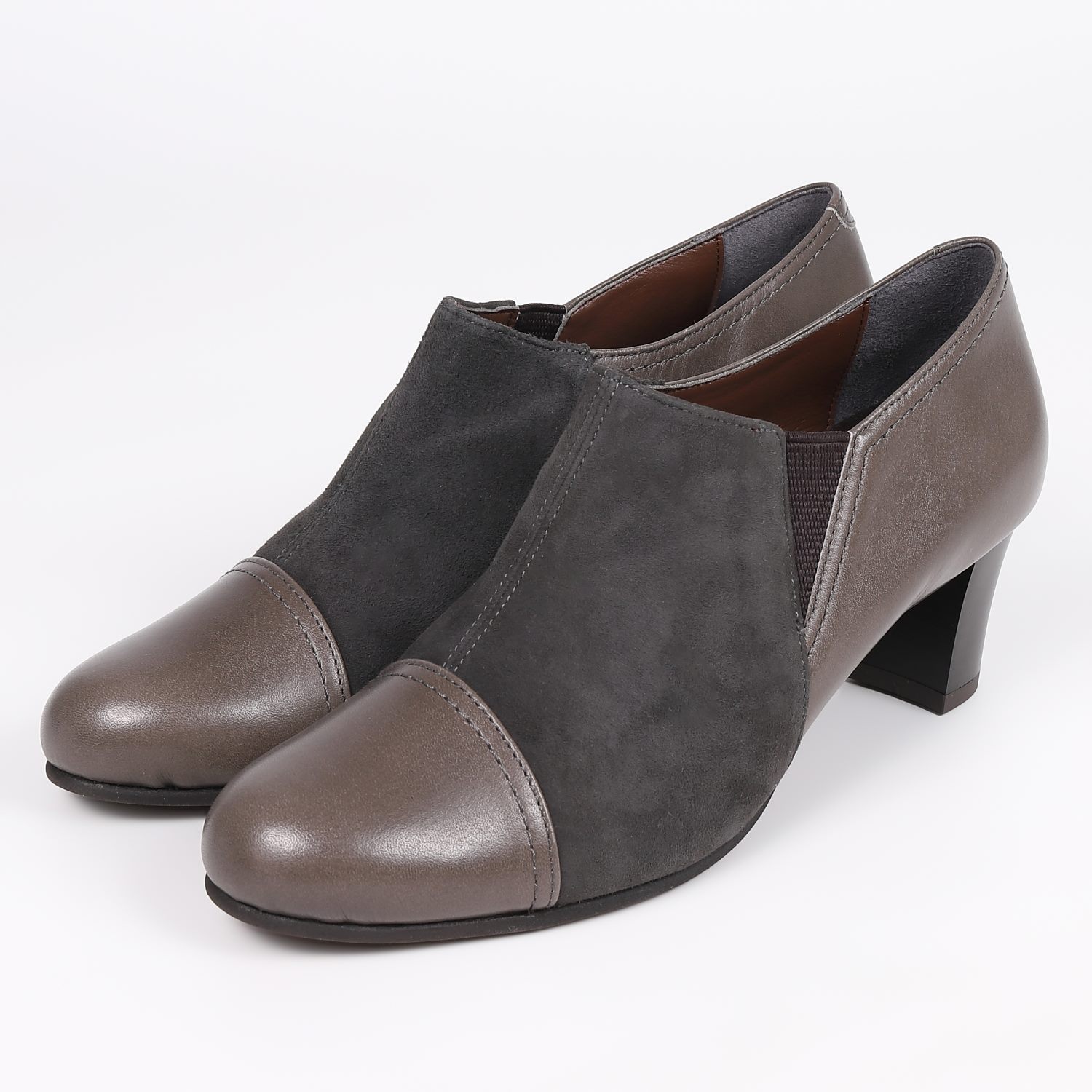 【関税込み】Bally グレー&ブラック カラーブロック フーディ BARCLAY(バークレー)異素材コンビブーティー ブラック