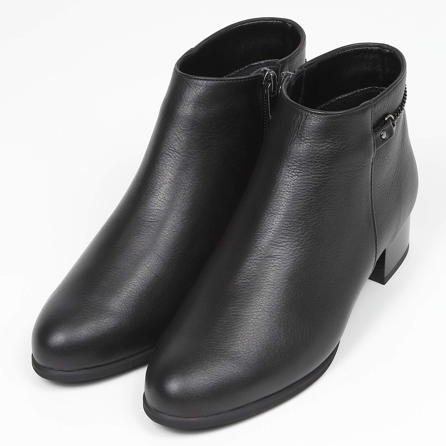 BARCLAYバックチェーンブーツ　ブラック