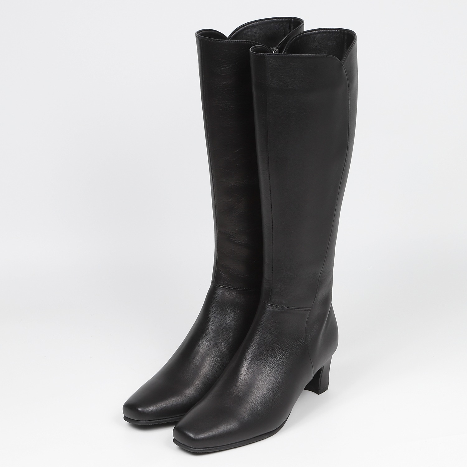 BARCLAY（バークレー）エレガントロングブーツ ダークベージュ