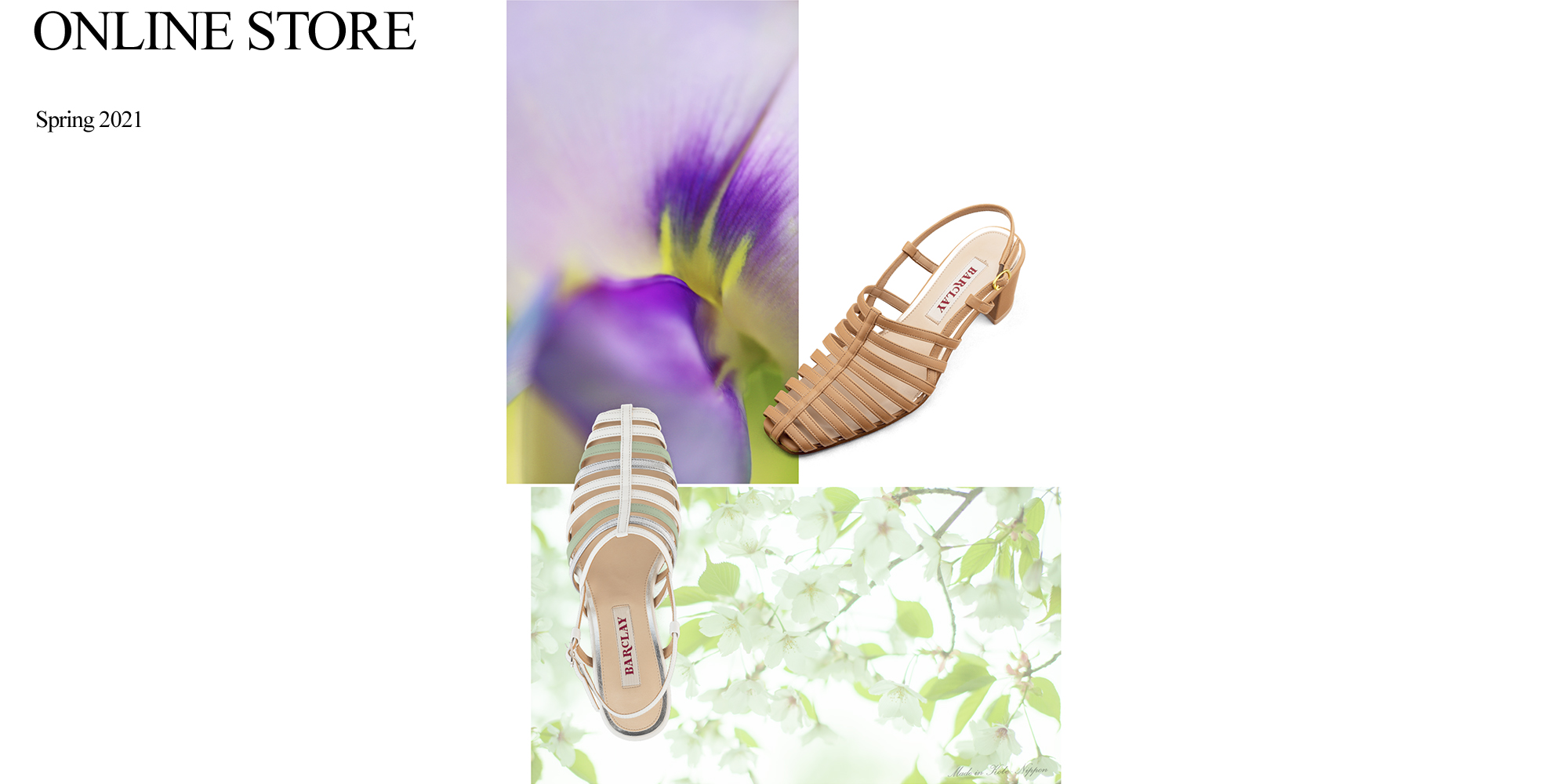 Barclay公式オンラインストア メイドインジャパンにこだわった婦人靴を神戸からお届けします