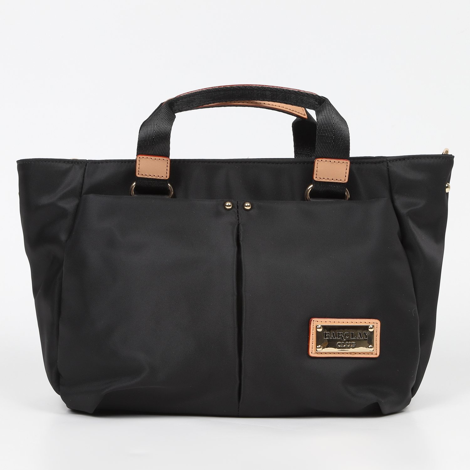 BARCLAY CLUB（バークレークラブ）ナイロンミニトートバッグ グリーン