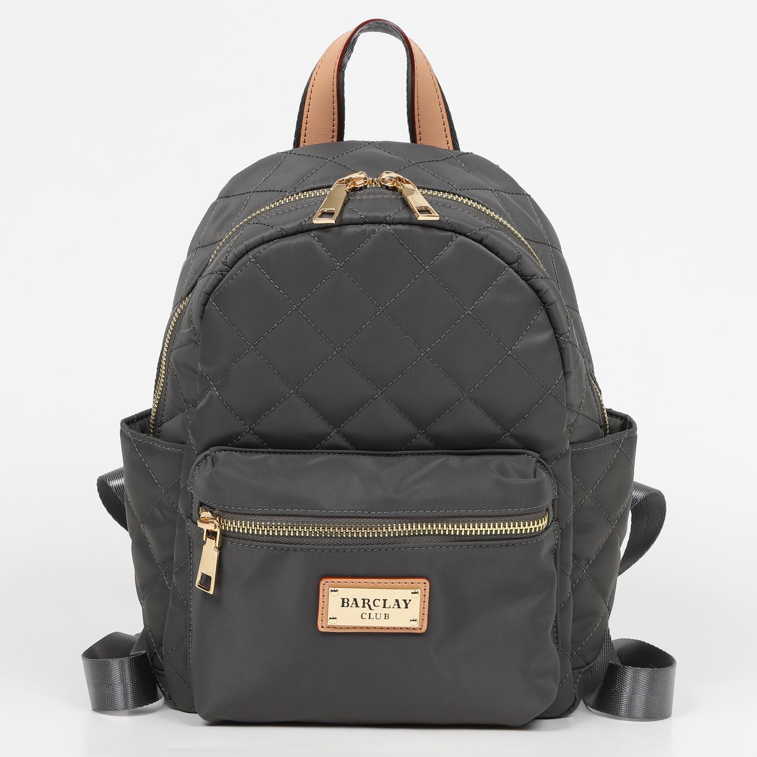 BARCLAY CLUB キルティングミニリュック　グレー
