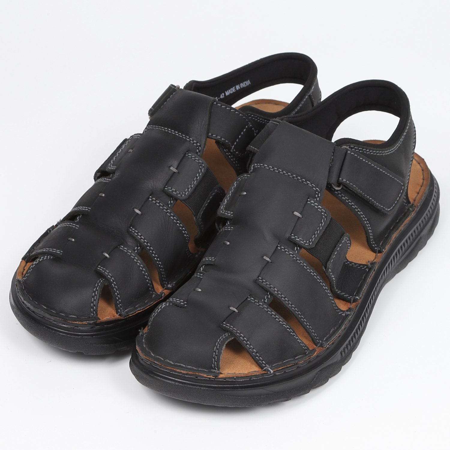 KISCO MEN'S グルカサンダル 　ブラック