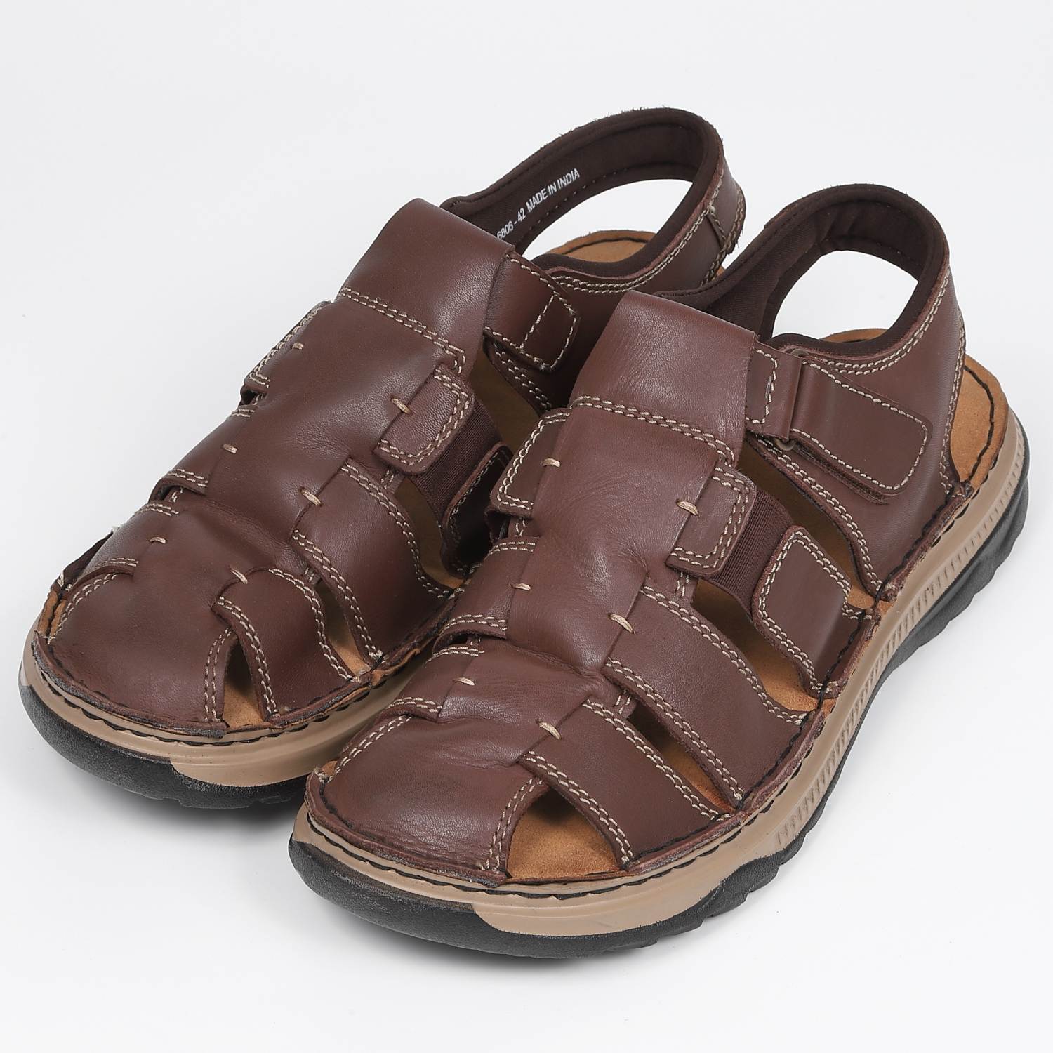 KISCO MEN'S グルカサンダル 　ブラウン