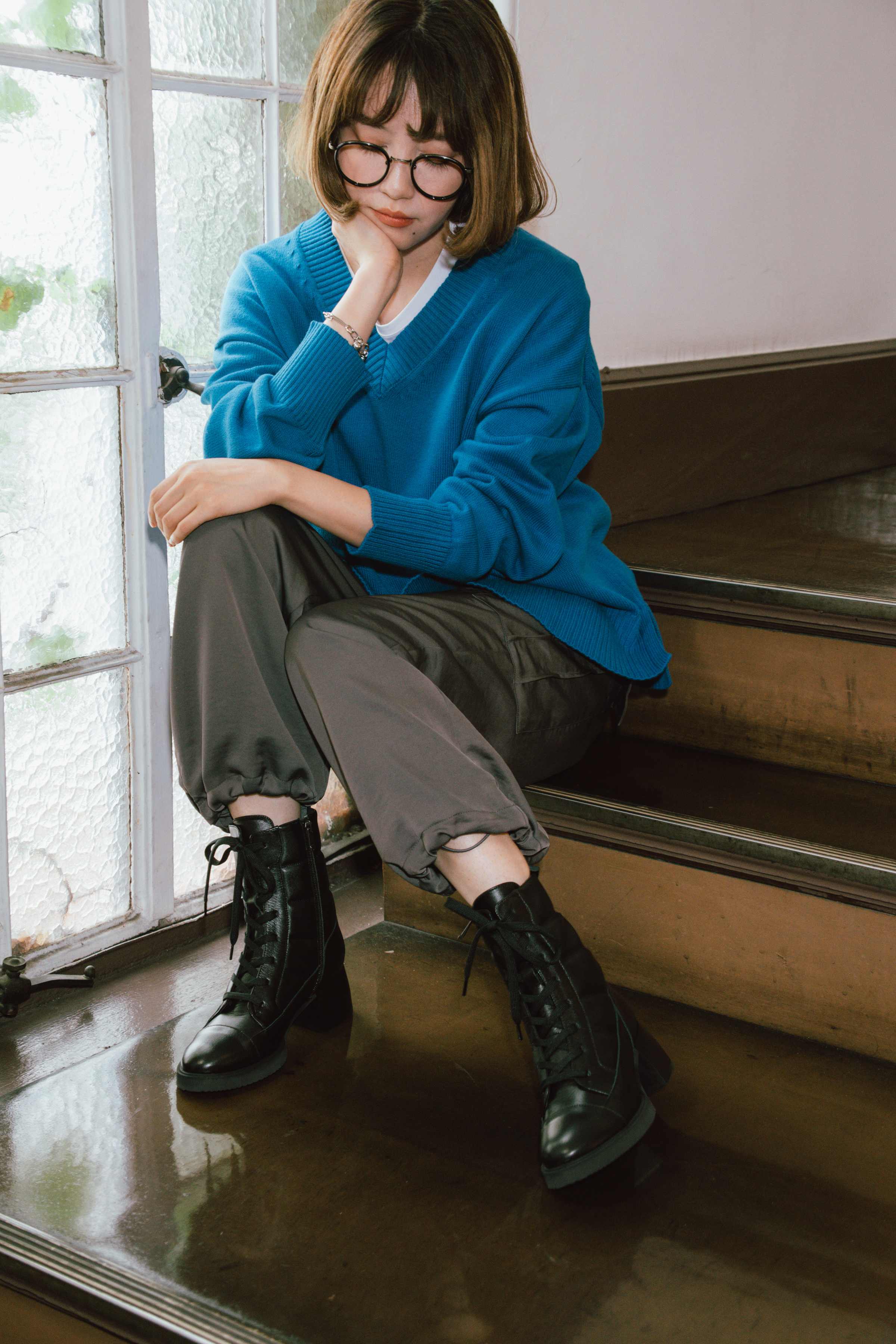 BARCLAY（バークレー）ヒールアップキルティングブーツ