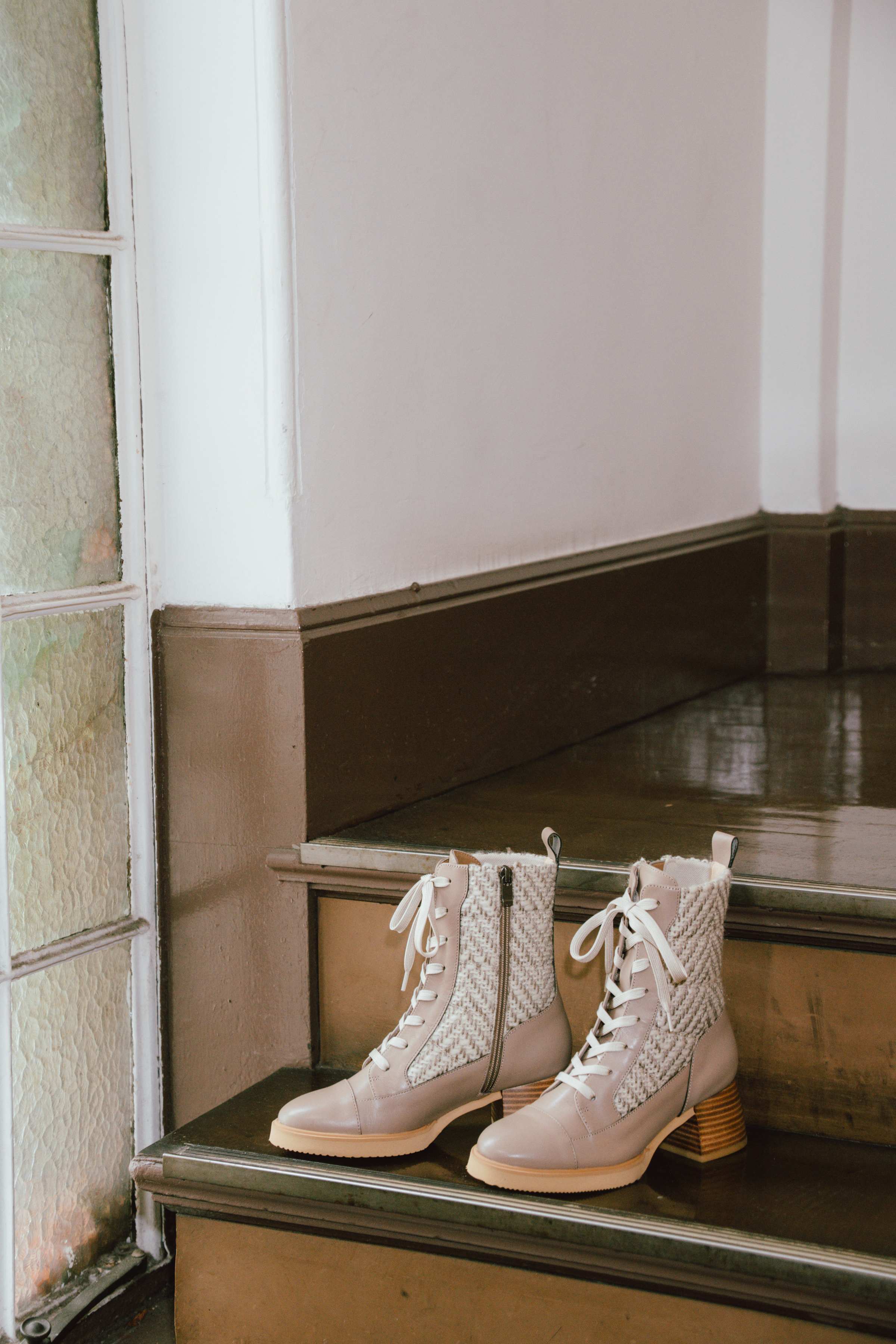 BARCLAY（バークレー）ヒールアップキルティングブーツ