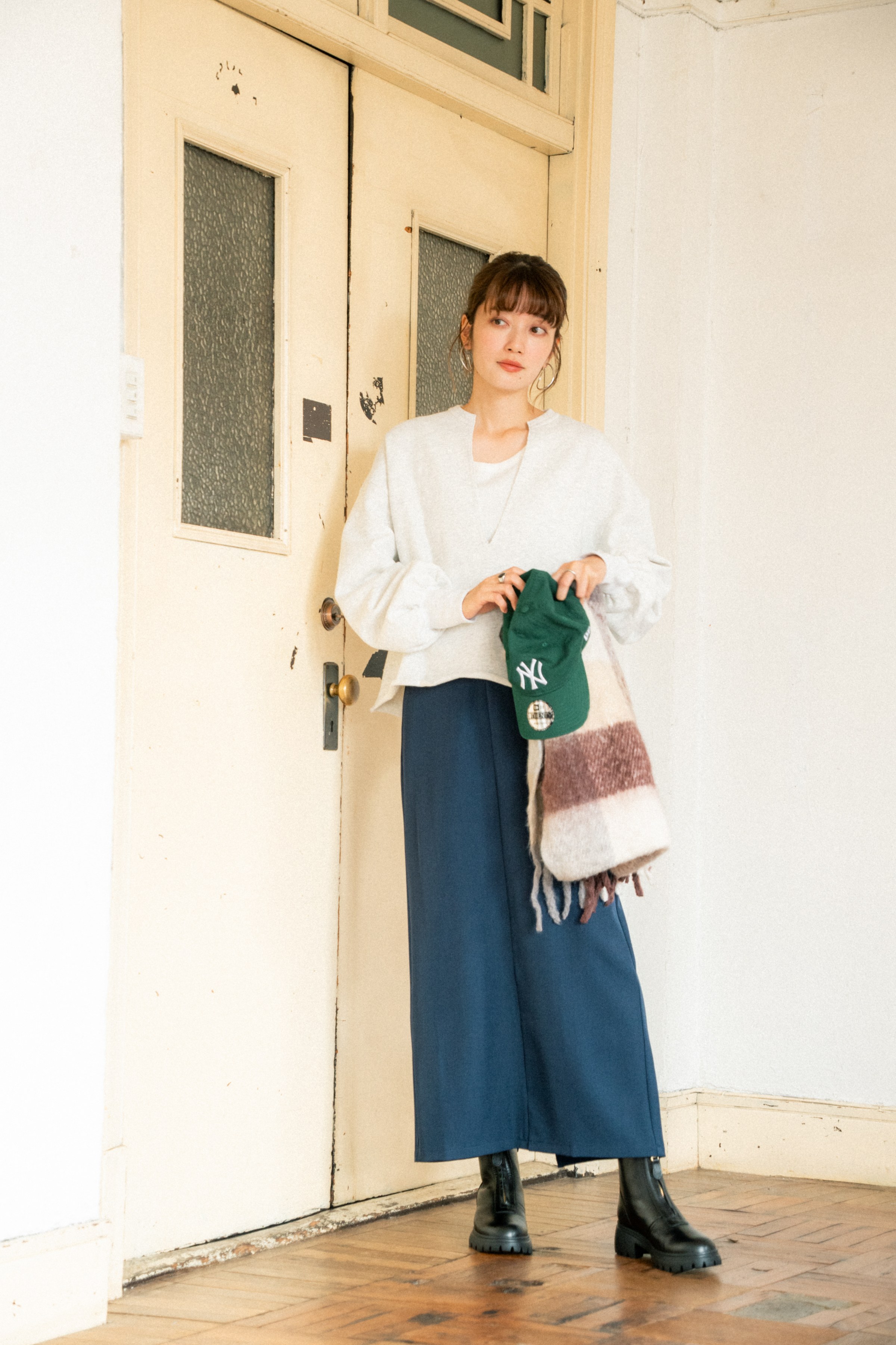 BARCLAY（バークレー）センターファスナーショートブーツ