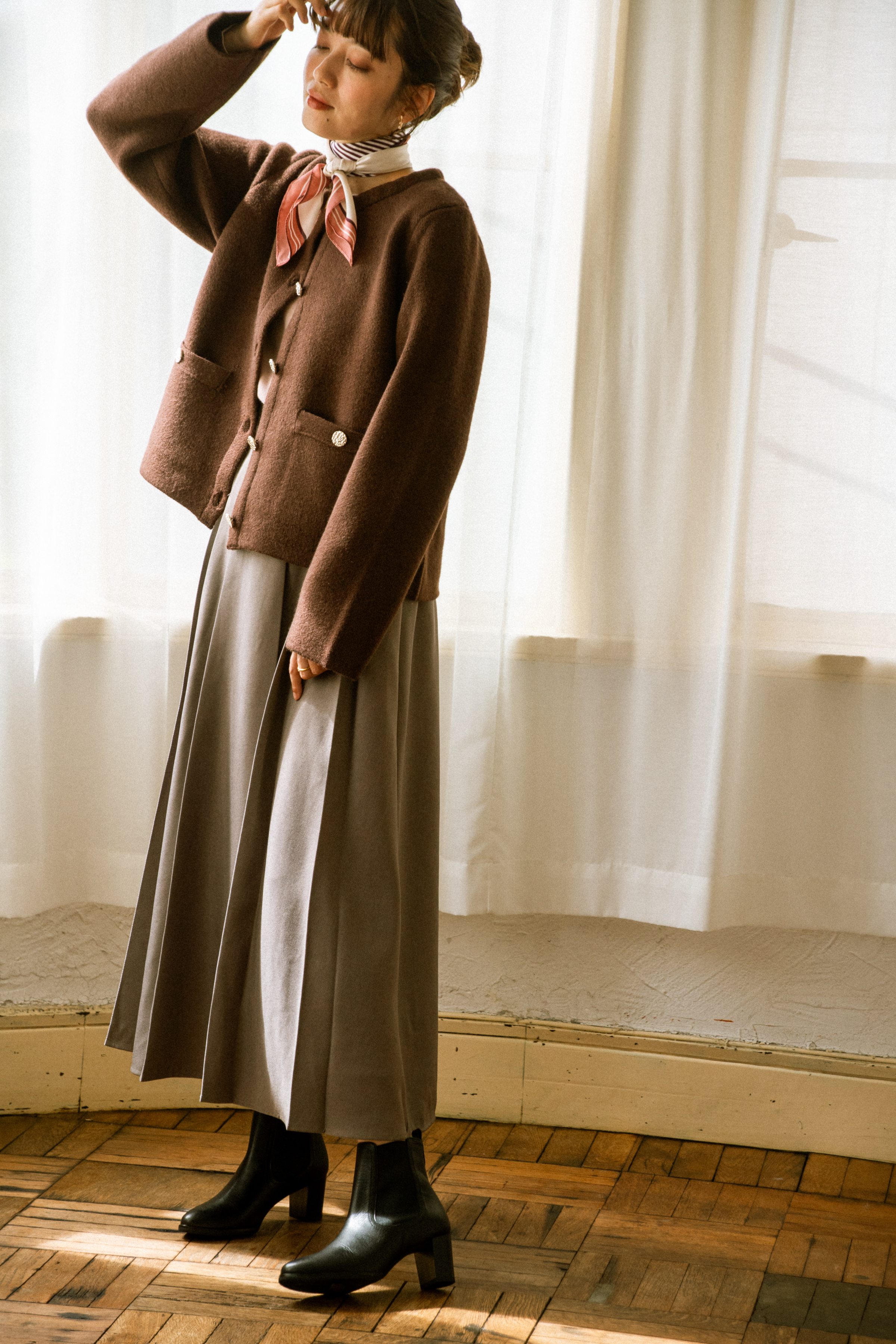 BARCLAY（バークレー）サイドゴアショートブーツ